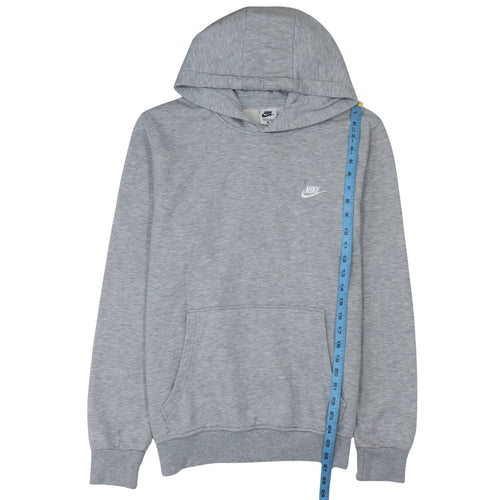 Nike Men's Grey XL Pullover Hoodie Cotton Sportswear
