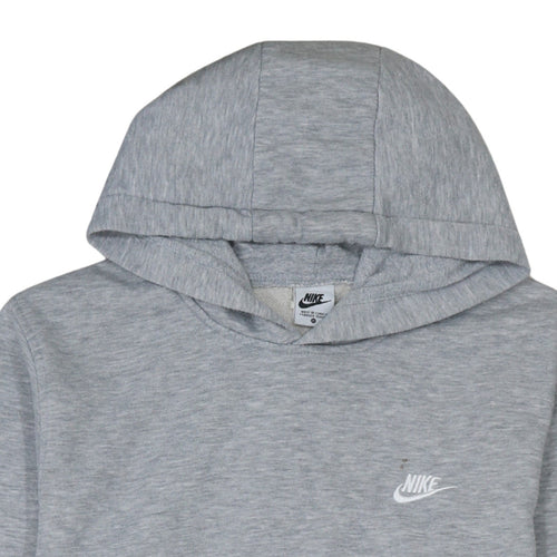 Nike Men's Grey XL Pullover Hoodie Cotton Sportswear