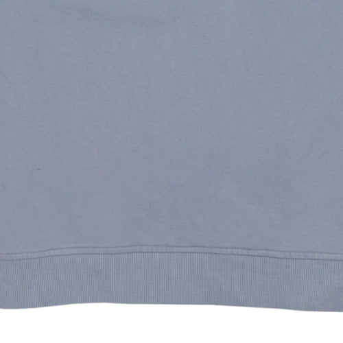 Lyle & Scott Men's Blue Crew Neck Cotton Sweatshirt Size L