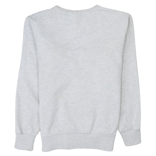 Ellesse Men's Grey Crew Neck Sweatshirt M Pullover Logo Fleece