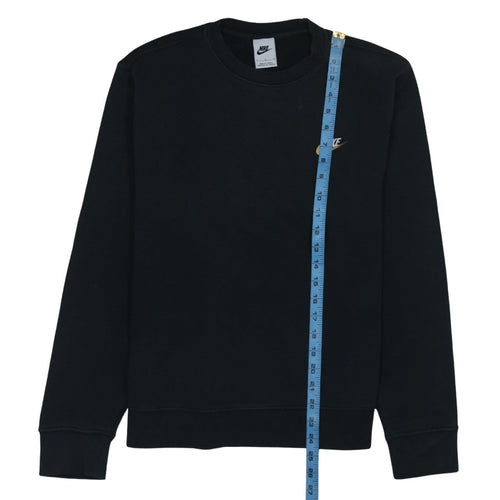 Nike Men's Black Small Crew Neck Pullover Sweatshirt