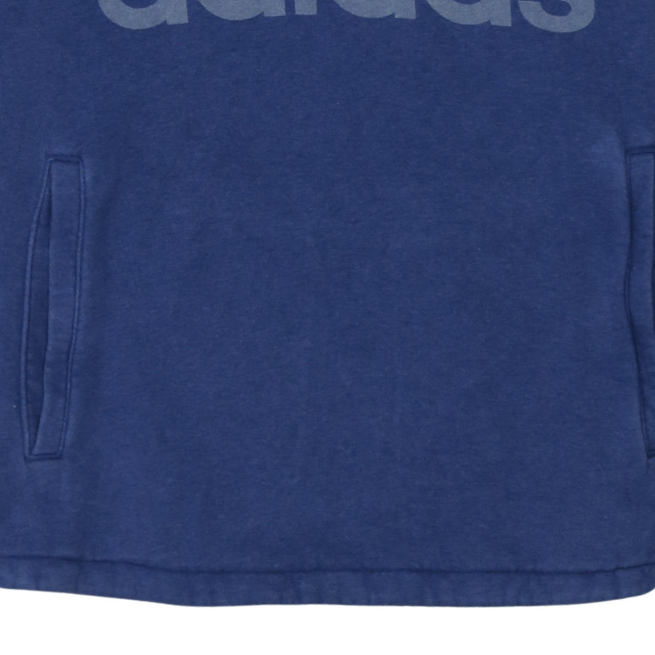 Adidas Men's Blue Pullover Hoodie Size S Regular Fit Fleece