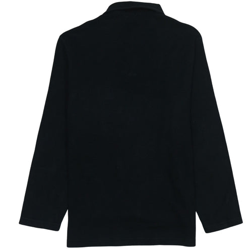 Calvin Klein Jeans Men's Black L Henley Sweatshirt Long Sleeve Cotton
