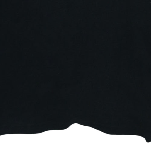 Calvin Klein Jeans Men's Black L Henley Sweatshirt Long Sleeve Cotton