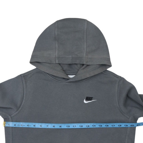 Nike Teens Grey XL Pullover Hoodie Fleece Sweatshirt
