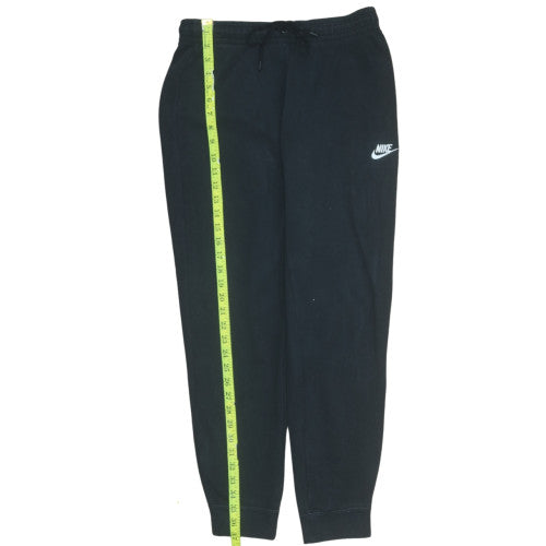 Nike Men's Black Jogger Sweatpants Size M Fleece Tapered Activewear