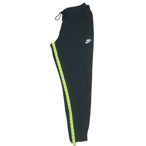 Nike Men's Black Jogger Sweatpants Size M Fleece Tapered Activewear