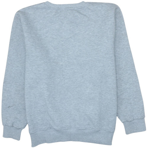 Emporio Armani Mens Grey EA7 Logo Sweatshirt Size M Pullover Crew Neck
