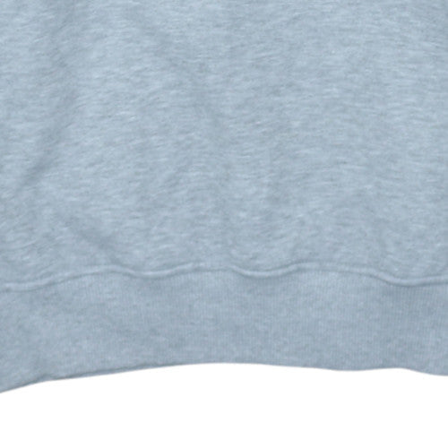 Emporio Armani Mens Grey EA7 Logo Sweatshirt Size M Pullover Crew Neck