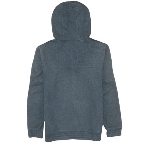 Adidas Teens Grey Full Zip Fleece Hoodie Size 164