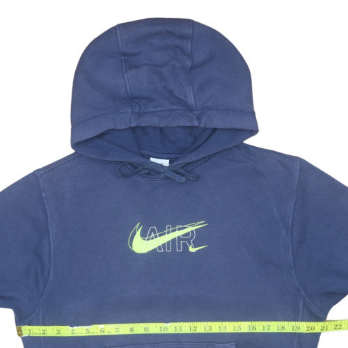 Nike Men's Blue XS Pullover Hoodie with Logo Graphic Print