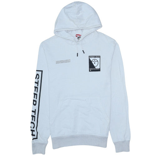 The North Face Men's White Steep Tech Pullover Hoodie M