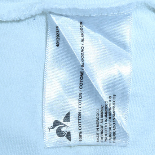 Le Coq Sportif Men's White Full Zip Hoodie Size S