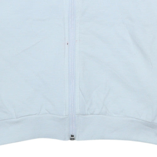Le Coq Sportif Men's White Full Zip Hoodie Size S