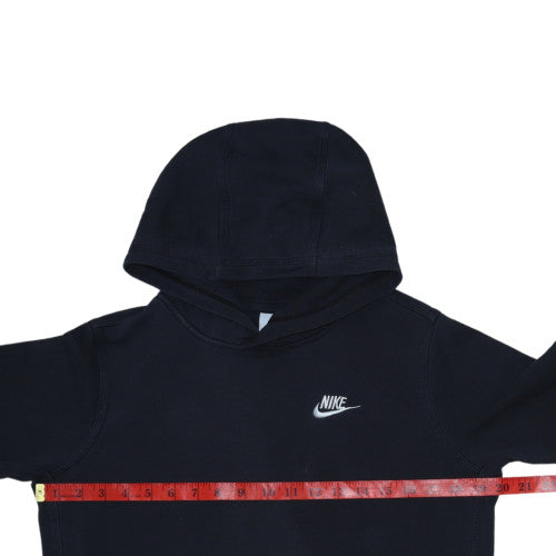 Nike Teens Black Pullover Hoodie XL Regular Fit Fleece