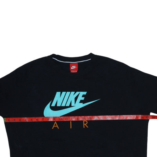 Nike Men's Black XL Pullover Sweatshirt Crew Neck Graphic Logo