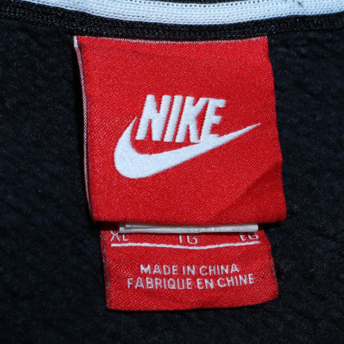 Nike Men's Black XL Pullover Sweatshirt Crew Neck Graphic Logo