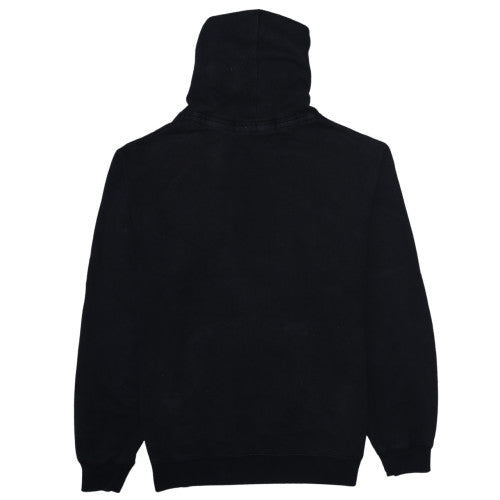 Lonsdale Men’s Black XL Pullover Hoodie With Logo Graphic Print