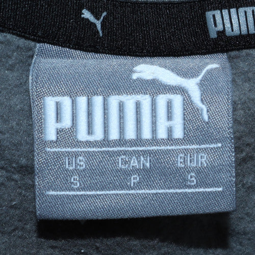 Puma Men's Grey Small Crew Neck Pullover Sweatshirt
