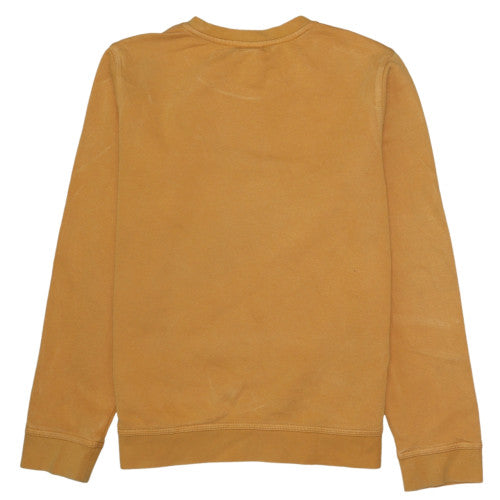 Nike Men's Brown Logo Crew Neck Pullover Sweatshirt M