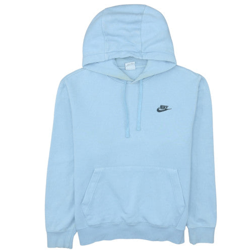 Nike Men's Blue Pullover Hoodie Size Small Fleece Sweatshirt