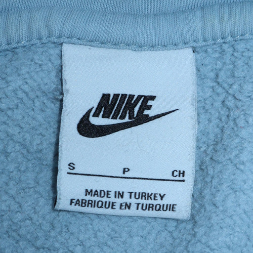 Nike Men's Blue Pullover Hoodie Size Small Fleece Sweatshirt