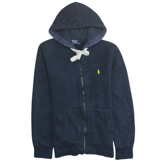 Polo Ralph Lauren Men's Blue Full Zip Hoodie Size M