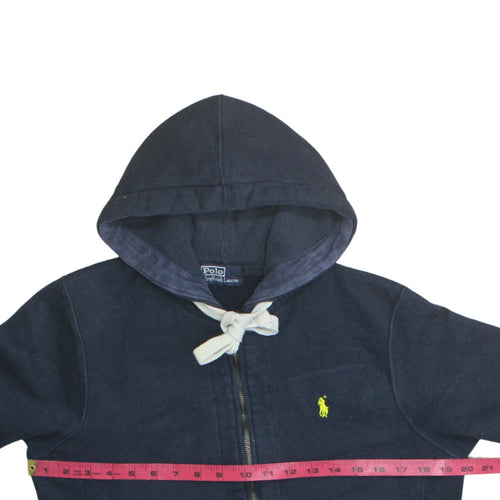 Polo Ralph Lauren Men's Blue Full Zip Hoodie Size M