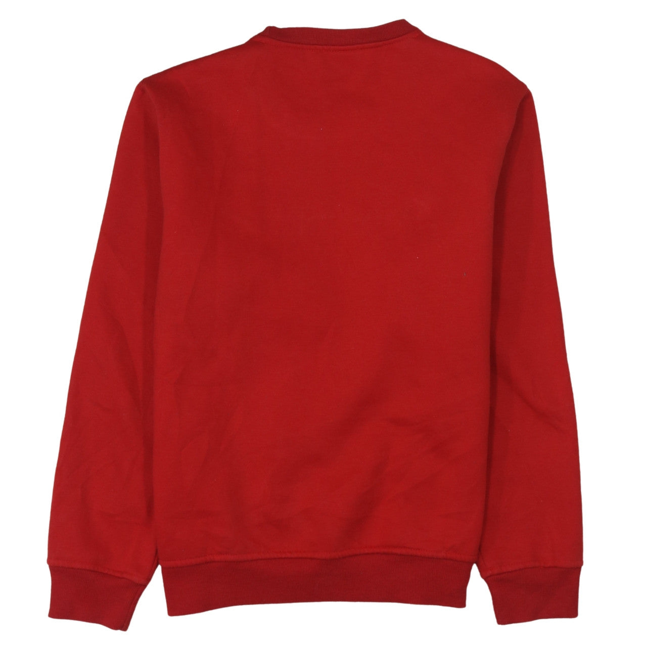 Champion Men's Red Embroidered Logo Sweatshirt Large Pullover Fleece