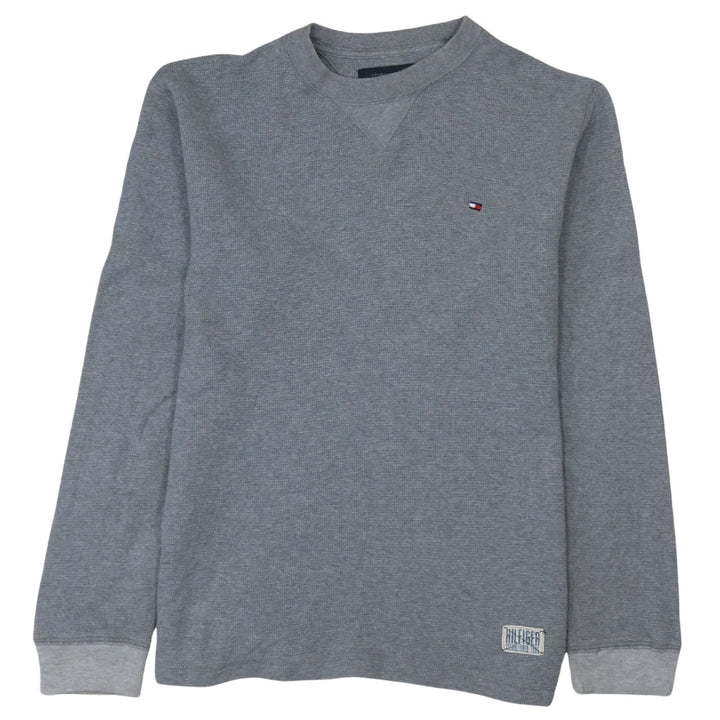 Tommy Hilfiger Men's Grey Crew Neck Pullover Sweatshirt M
