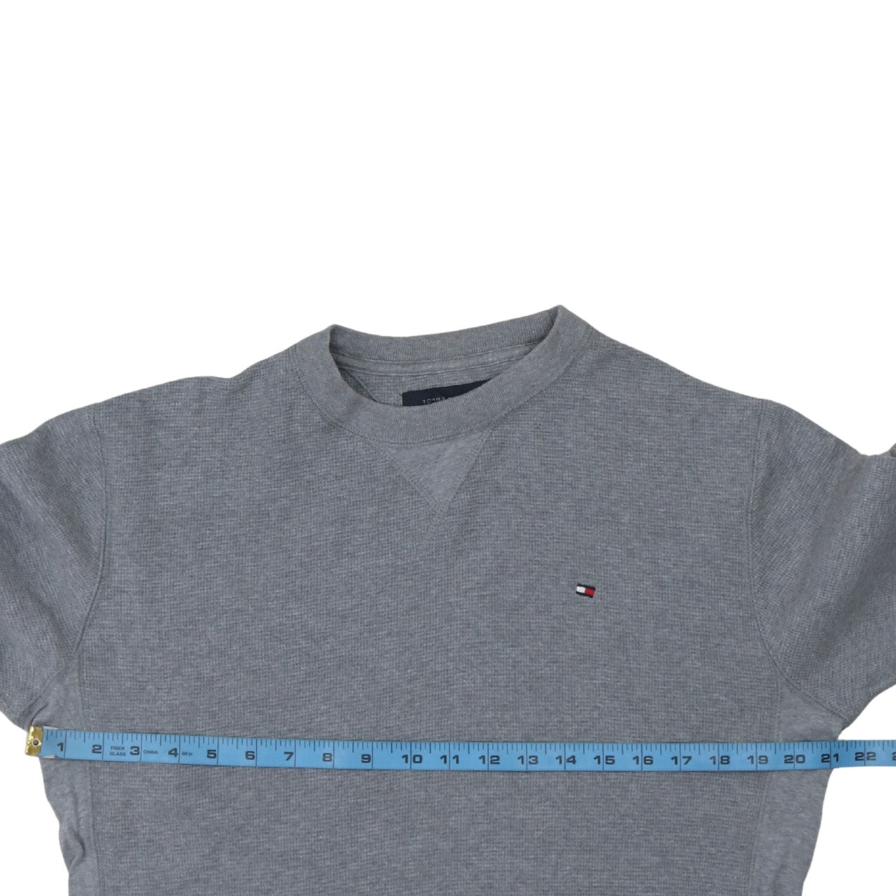 Tommy Hilfiger Men's Grey Crew Neck Pullover Sweatshirt M