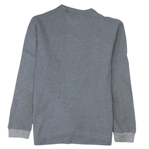 Tommy Hilfiger Men's Grey Crew Neck Pullover Sweatshirt M