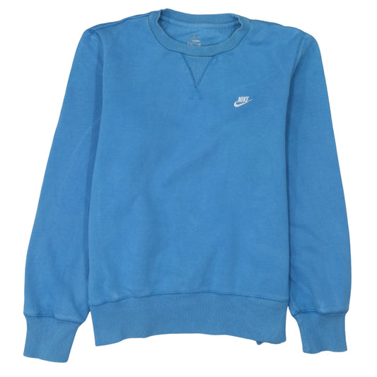 Nike Men's Blue Crew Neck Pullover Sweatshirt Size M