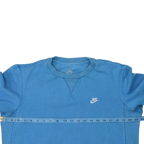 Nike Men's Blue Crew Neck Pullover Sweatshirt Size M