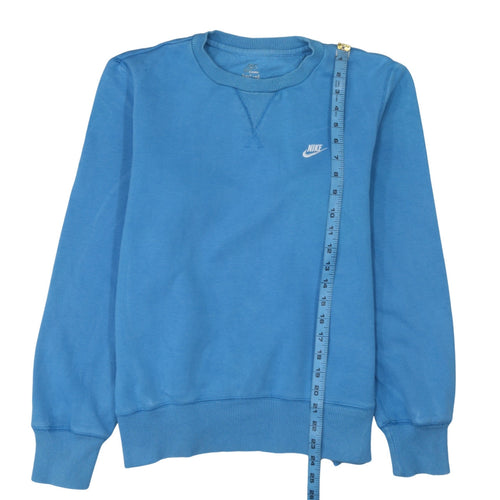 Nike Men's Blue Crew Neck Pullover Sweatshirt Size M