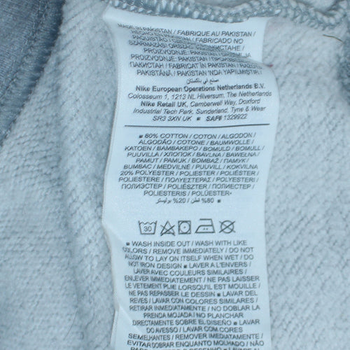 Nike Men's Grey Crew Neck Sweatshirt Small Pullover Fleece