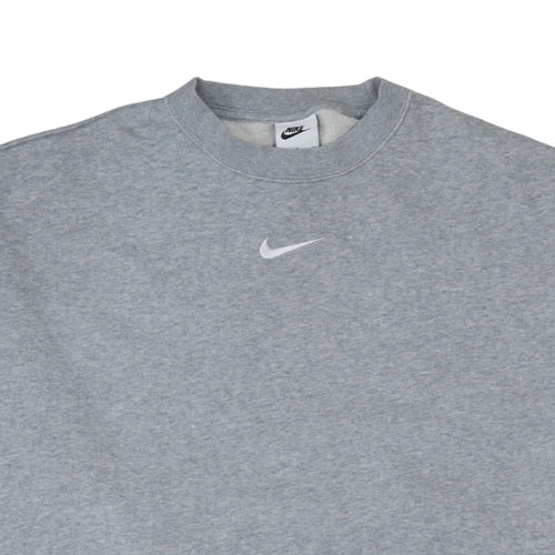 Nike Men's Grey Crew Neck Sweatshirt Small Pullover Fleece