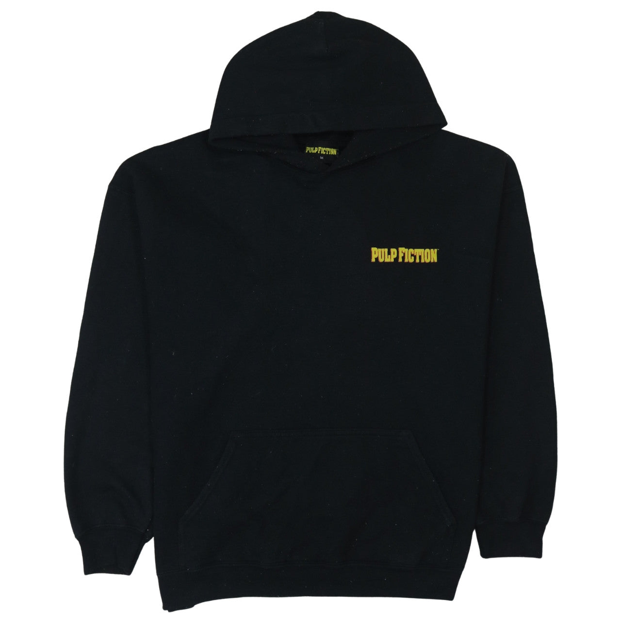 Pulp Fiction Men's Black Pullover Hoodie Medium Movie Graphic
