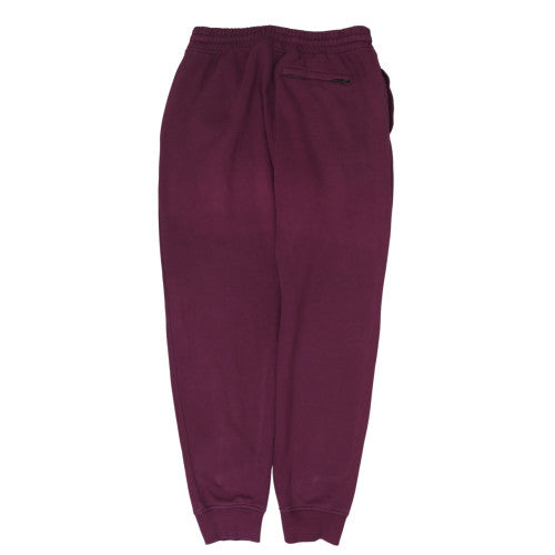 Kappa Womens Burgundy Jogger Sweatpants Size M Elastic Waist Fleece Lined