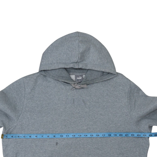 Puma Men's Grey XL Pullover Hoodie Fleece Sweatshirt