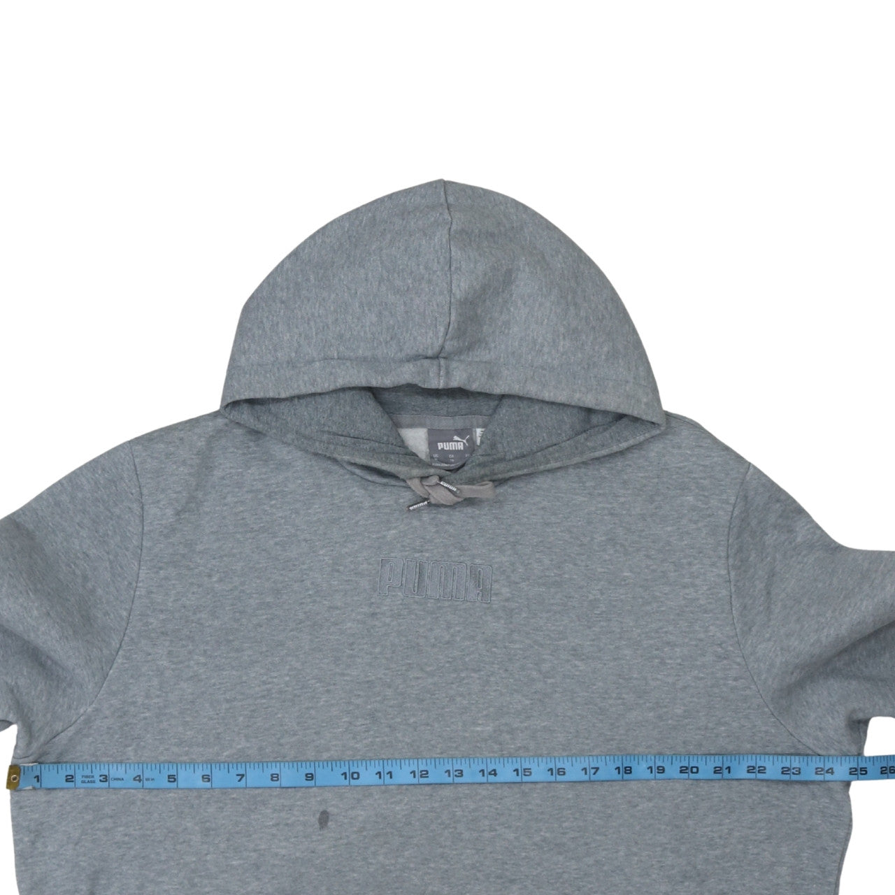 Puma Men's Grey XL Pullover Hoodie Fleece Sweatshirt