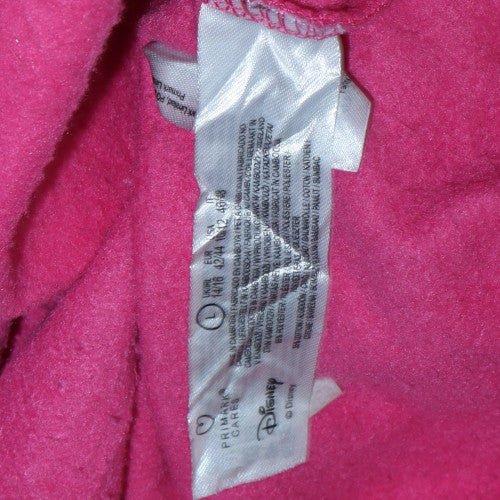 Disney Women Pink Stitch & Angel Sweatshirt Size L 14/16 Crew Neck Pullover