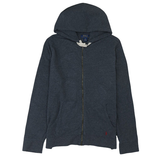 Polo Ralph Lauren Men's Blue Full Zip Hoodie Size L