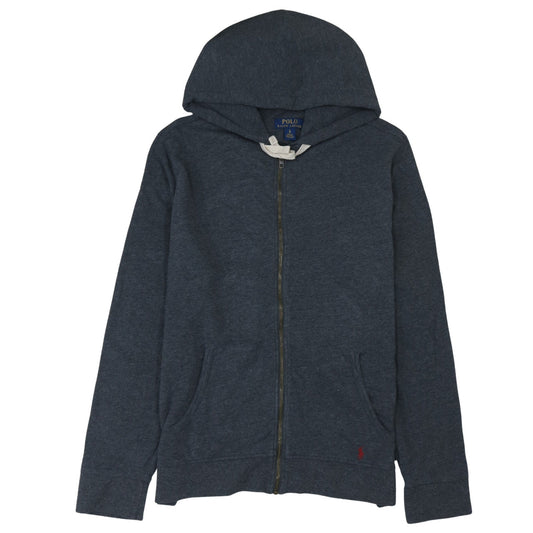 Polo Ralph Lauren Men's Blue Full Zip Hoodie Size L