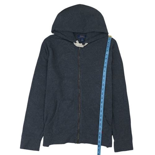 Polo Ralph Lauren Men's Blue Full Zip Hoodie Size L