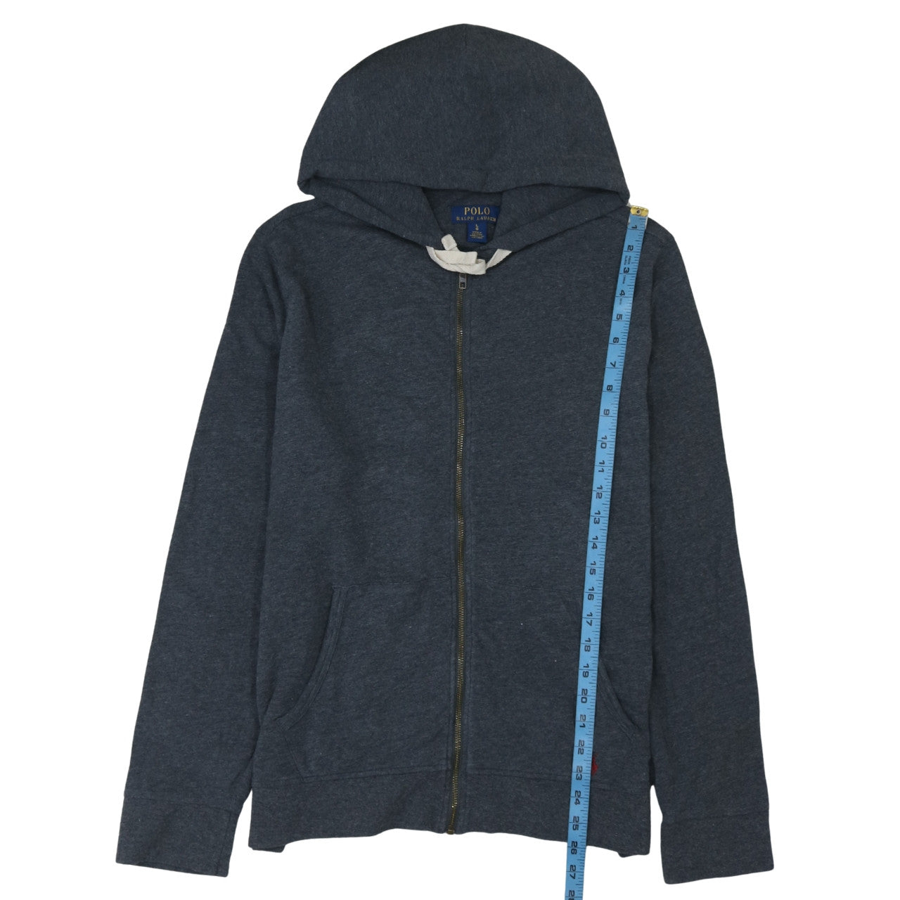 Polo Ralph Lauren Men's Blue Full Zip Hoodie Size L