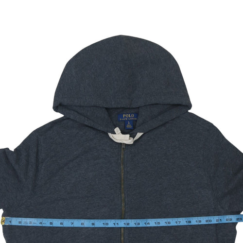 Polo Ralph Lauren Men's Blue Full Zip Hoodie Size L