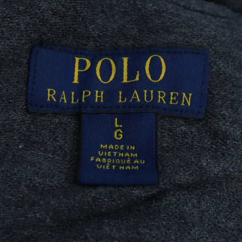 Polo Ralph Lauren Men's Blue Full Zip Hoodie Size L