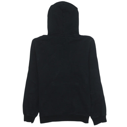 Puma Mens Black Hoodie 14Y Teens Pullover Cotton Graphic Print