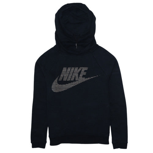 Nike Men's Black Pullover Hoodie M Sports Graphic Fleece